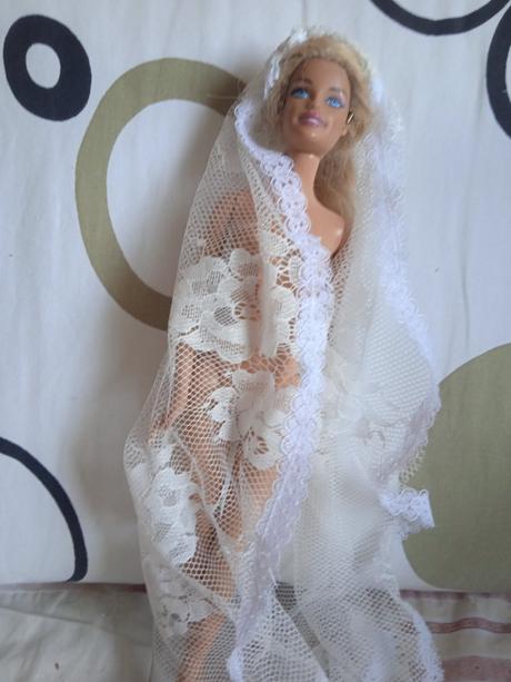 Zavoj pre nevestu barbie,
