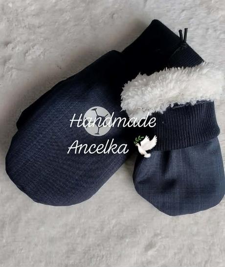 Softshellove rukavice, 74 - 146