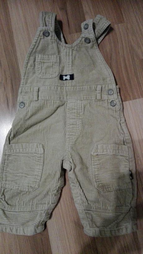 Menčestrové nohavice s trakmi, name it,68