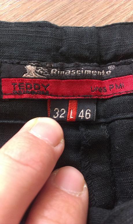 Nenosené plátené nohavice, 38