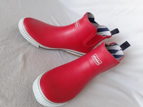 Dámske nízke červené gumáky derbe č.41, 41