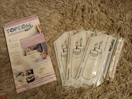 Sterilizačné sáčky topcom, topcom
