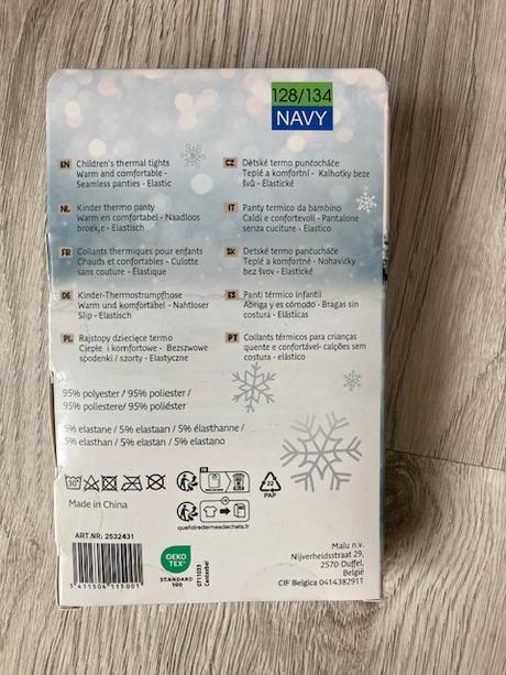 Termo pančuchy, 128 / 134