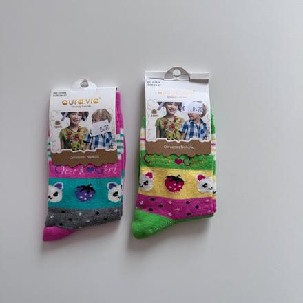 Dievčenské ponožky g1539, 24 / 25 / 26 / 27