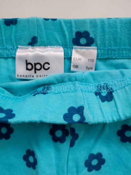 Tyrkysové legíny., bonprix,110