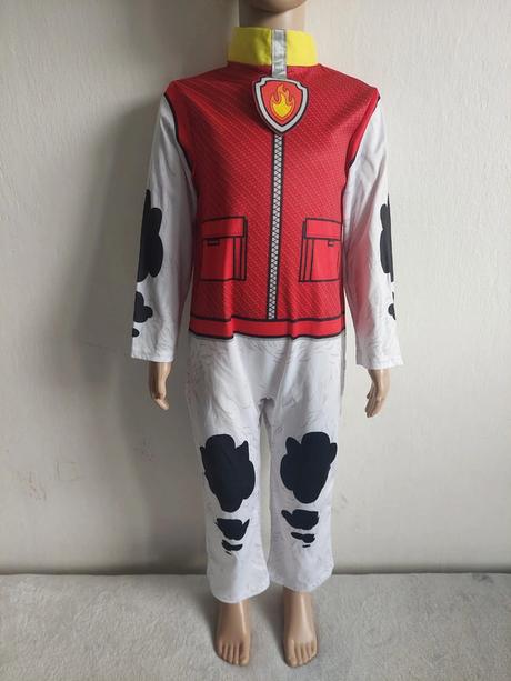 Marshall hasič paw patrol karnevalový kostým 104,