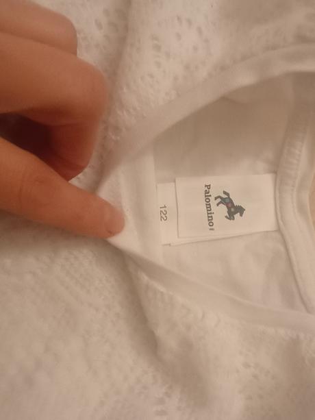 Tričko krajkove s dlhým rukavom, palomino,122