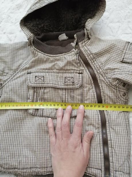 Pekná h&m bundička, h&m,80