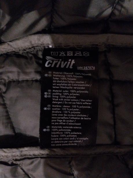 Vetrovka č.38 -mko, crivit,38