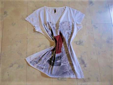 Maľované tričko, l