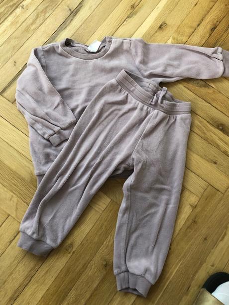 Tepláková súprava mikina tepláky, h&m,86