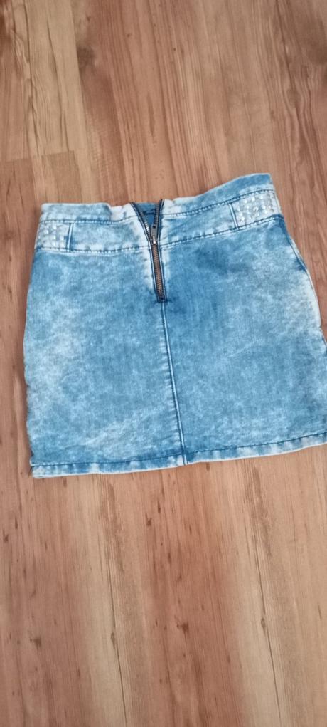 Riflové sukňa, c&a,146