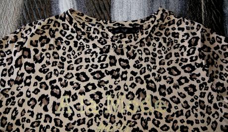 Tričko s leopardím vzorom, f&f,46