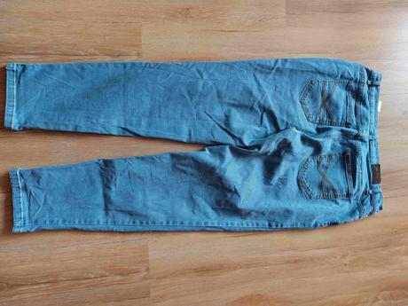 Rifle bledomodré, bonprix,44