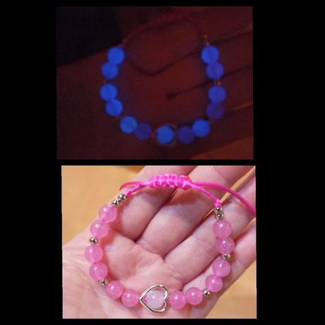 Netradičné -fluorescenté náramky, anjelikovia,