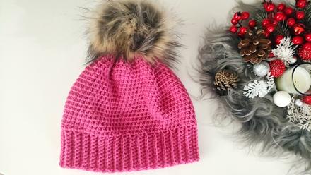 Čiapka uni ručná práca,