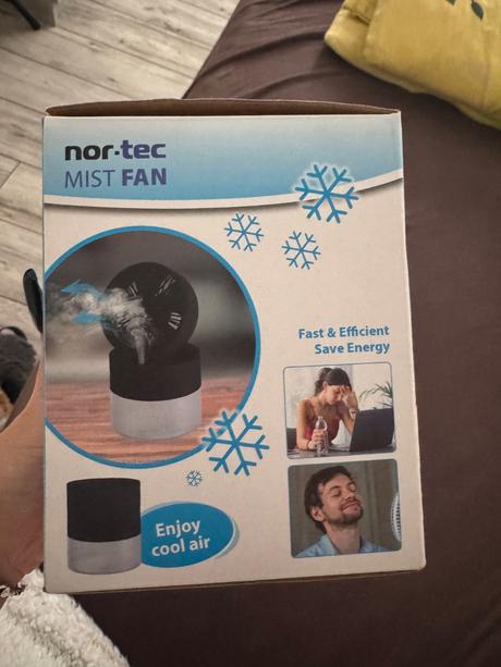 Ventilátor s rozprašovačom hmly, 