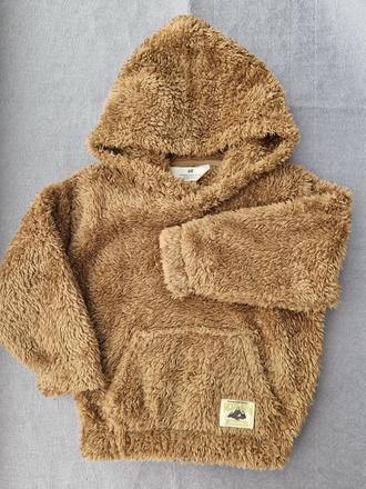 Huňatá mikina h&m, h&m,98