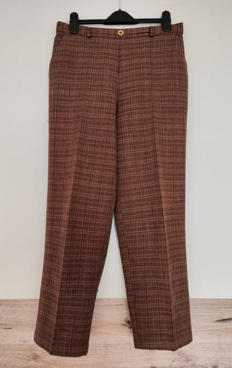 Krásne nohavice s vyšším pásom, marks & spencer,xl