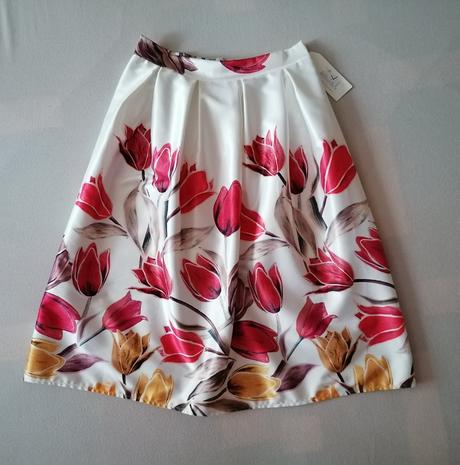Sukňa tulipány, l