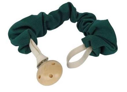 Baby in world retiazka na cumlík zelený binw, 