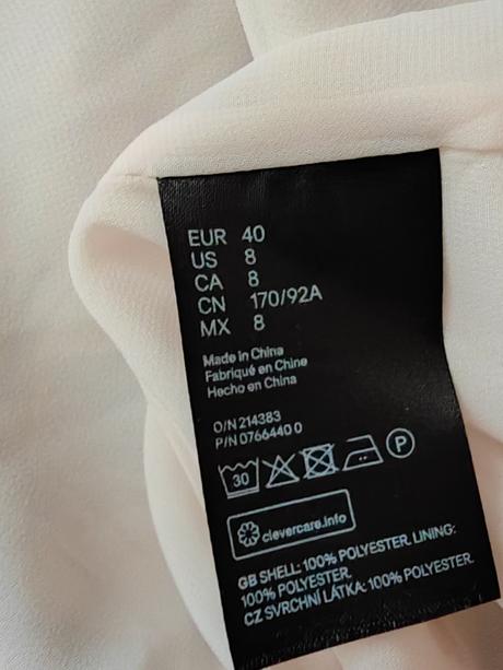 Krásne letné dámske šaty 40, h&m,l