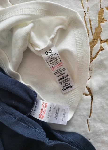 2x tričko na 0-3 mesiace, george,62