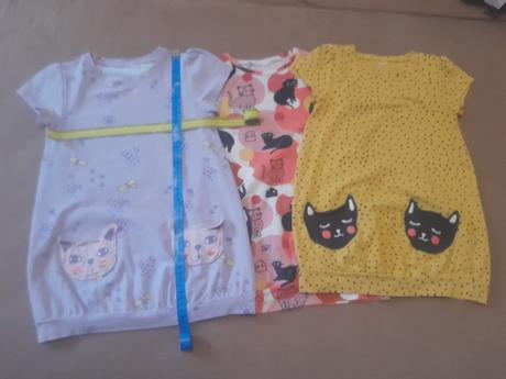 Tuniky /3ks/, lindex s krátkym rukávom, 122, 116, lindex,122