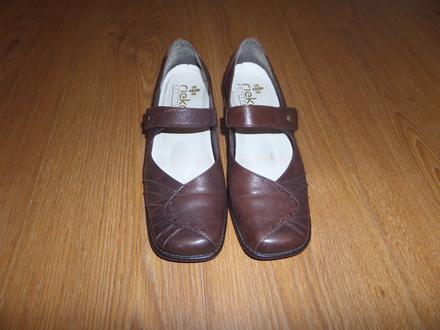 Kožené topánky, rieker,39