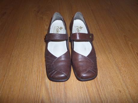 Kožené topánky, rieker,39
