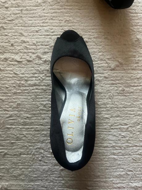 Topánky s vysokým opatkom na platforme olivia, 36