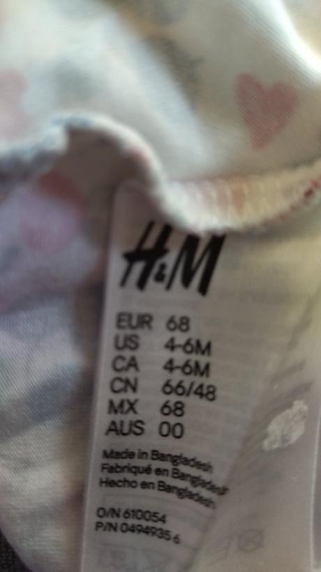 Prechodna ciapka hm, h&m,68