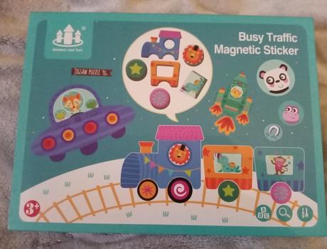 Magnetické puzzle variabilné,