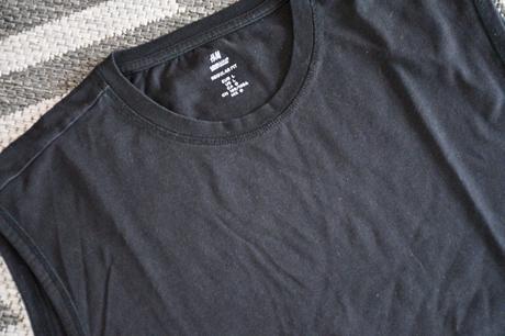 Tielkové tričko, h&m,l