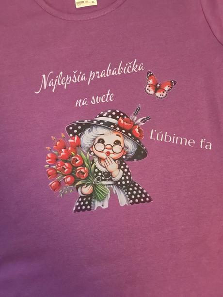 Tričko s potlačou, xl
