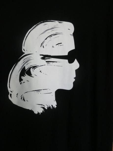 Karl lagerfeld orig.viskoza padava tunika/triko, m