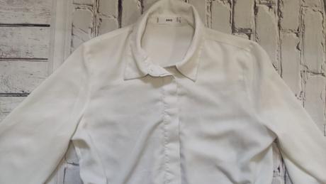 Tenká košeľová blúzka, mango,xs