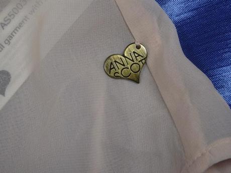 Anna scott luxusný top, l