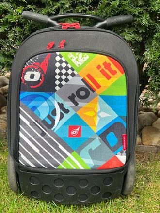 Školská taška na kolieskach nikidom roller, 