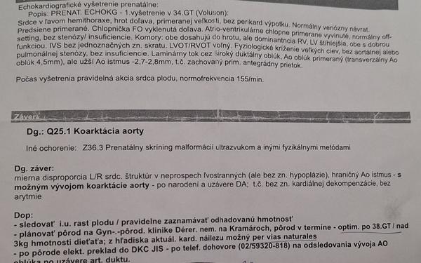 Je podľa výsledkov z echokardiografie jasné, že bude potrebná operácia?