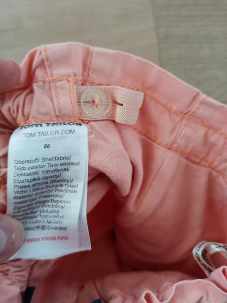 Tom tailor zateplené nohavice, tom tailor,80