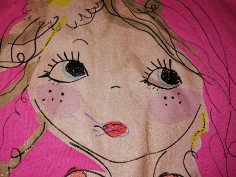 Ružové tričko, young dimension,104