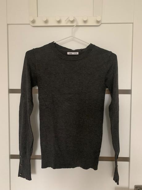 Dámsky tmavošedý svetrík, sinsay,xs