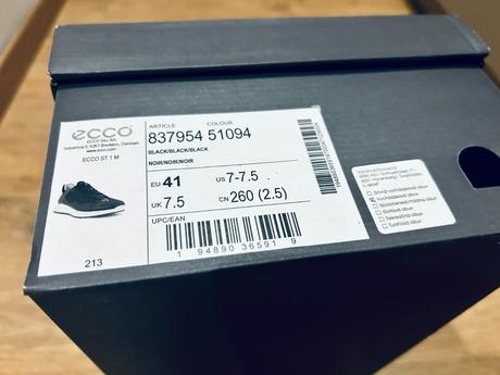 Kožené topánky ecco, ecco,41