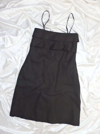 Luxusne lanove saty,čiernej farby,s podsivkou,vyso, 34