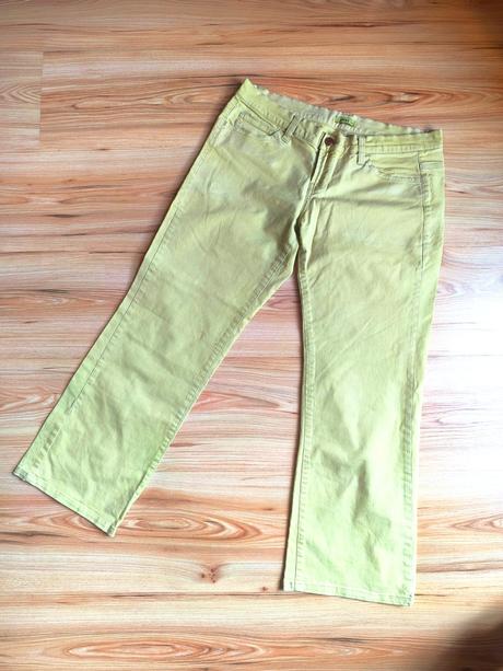 Limetkové 3/4 nohavice zn. colins, colins,m