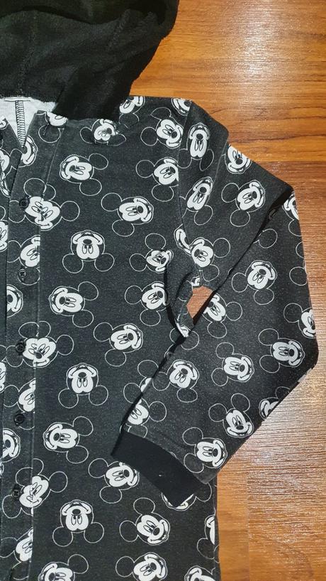 Dupkové pyžamo mickey, tezenis,116