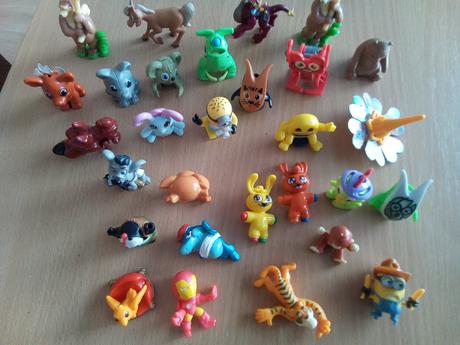 Kinder figúrky,