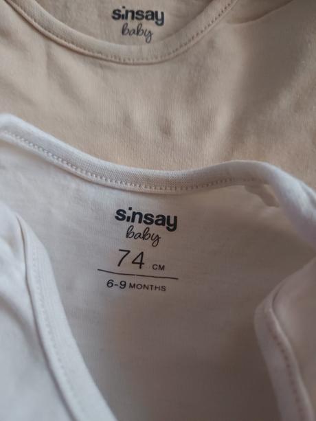 Body krátky rukáv 74, sinsay,74