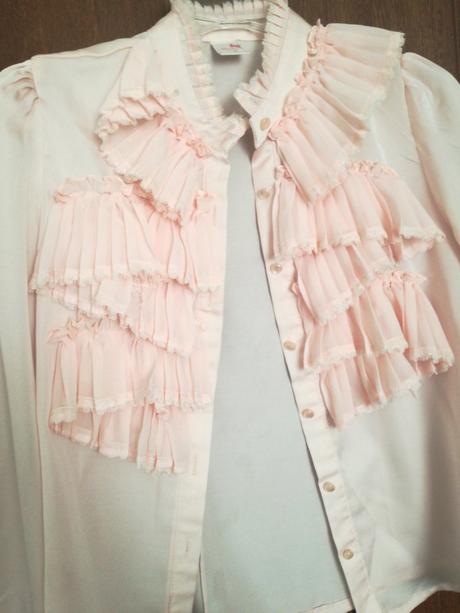 Talianska bluzka s volanmi, piazza italia,s